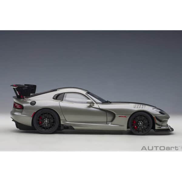 autoart - 1:18 dodge viper acr 2017 (billet silver metallic)