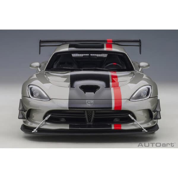 autoart - 1:18 dodge viper acr 2017 (billet silver metallic)