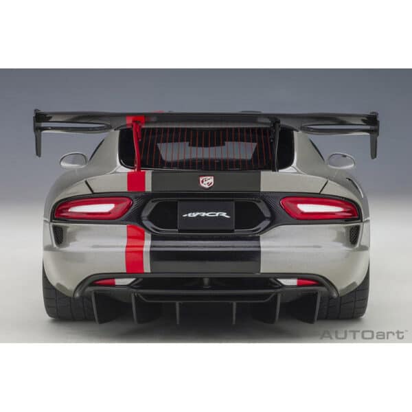 autoart - 1:18 dodge viper acr 2017 (billet silver metallic)