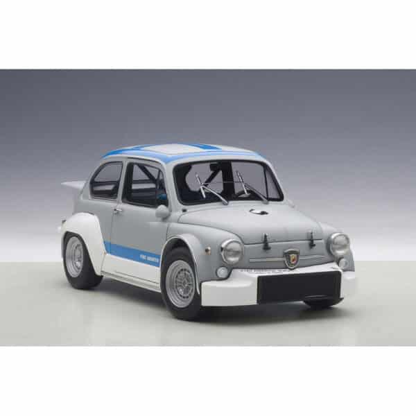 autoart - 1:18 fiat abarth tcr 1000 (matt grey with blue stripes)