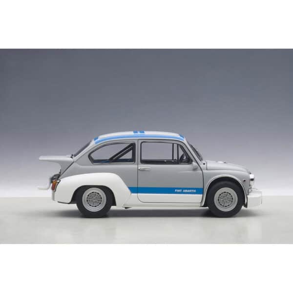 autoart - 1:18 fiat abarth tcr 1000 (matt grey with blue stripes)