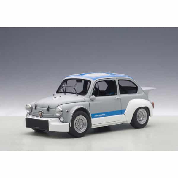 autoart - 1:18 fiat abarth tcr 1000 (matt grey with blue stripes)