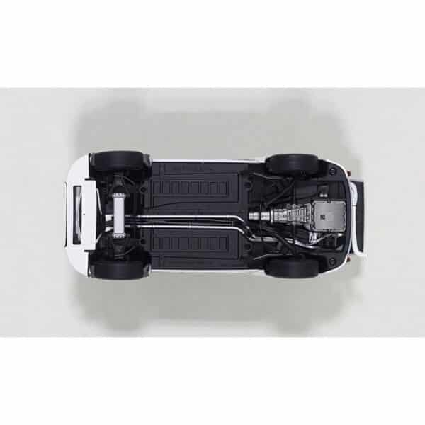 autoart - 1:18 fiat abarth tcr 1000 (matt grey with blue stripes)