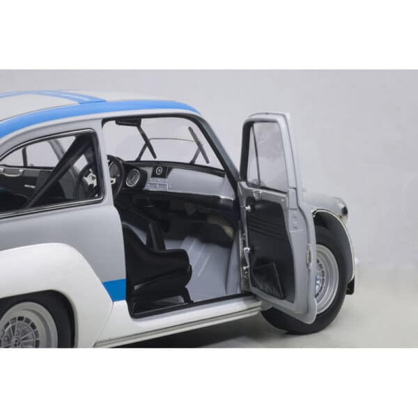 autoart - 1:18 fiat abarth tcr 1000 (matt grey with blue stripes)