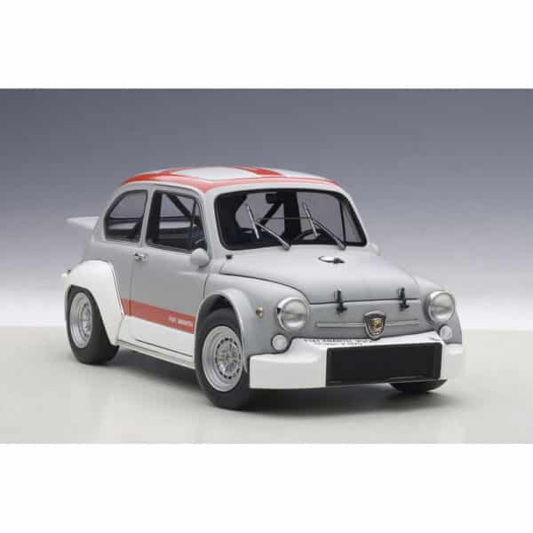 autoart - 1:18 fiat abarth tcr 1000 (matt grey with red stripes)