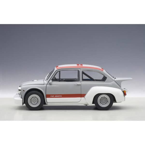 autoart - 1:18 fiat abarth tcr 1000 (matt grey with red stripes)
