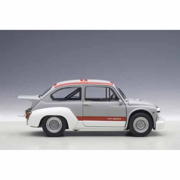 autoart - 1:18 fiat abarth tcr 1000 (matt grey with red stripes)