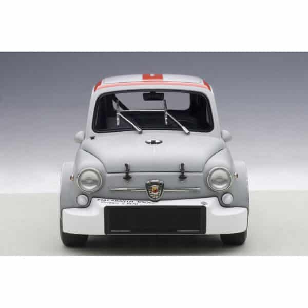 autoart - 1:18 fiat abarth tcr 1000 (matt grey with red stripes)
