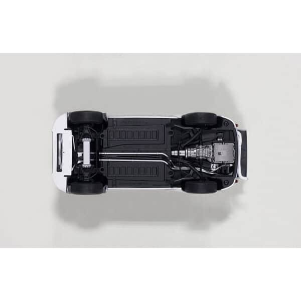 autoart - 1:18 fiat abarth tcr 1000 (matt grey with red stripes)