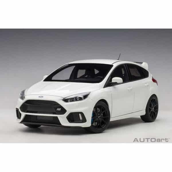 autoart - 1:18 ford focus rs 2016 (frozen white)
