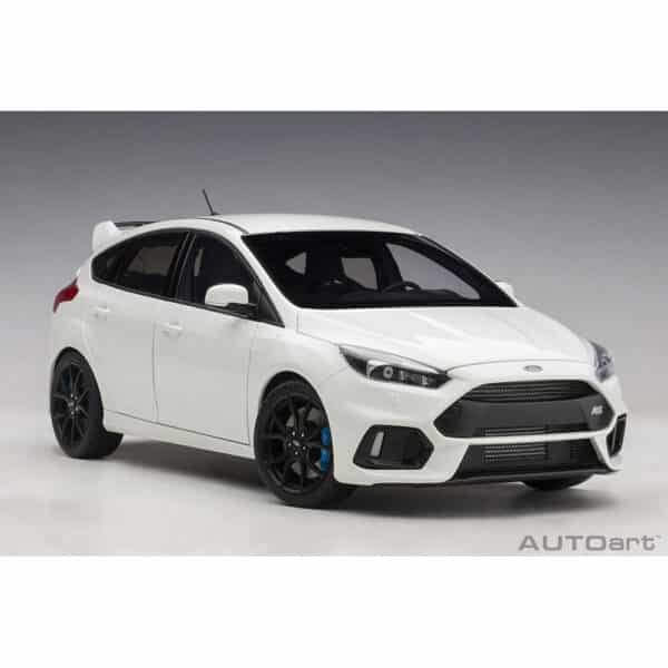 autoart - 1:18 ford focus rs 2016 (frozen white)