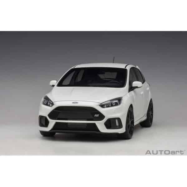 autoart - 1:18 ford focus rs 2016 (frozen white)