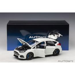 autoart - 1:18 ford focus rs 2016 (frozen white)