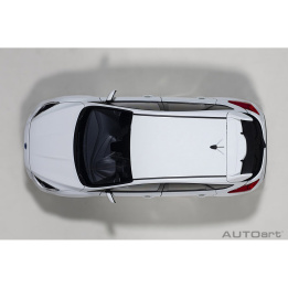 autoart - 1:18 ford focus rs 2016 (frozen white)