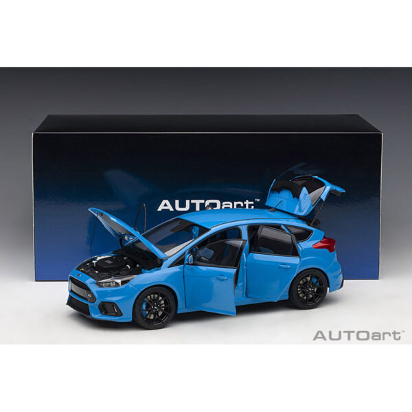 autoart - 1:18 ford focus rs 2016 (nitrous blue)