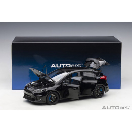 autoart - 1:18 ford focus rs 2016 (shadow black)