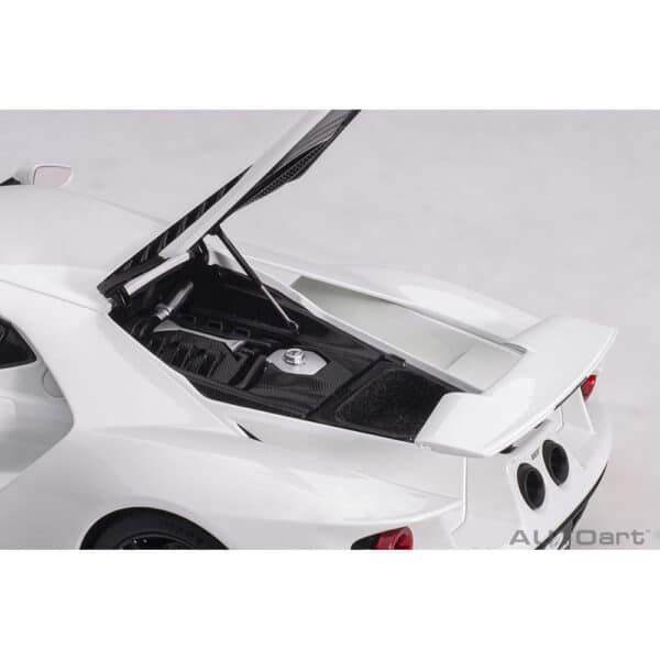 autoart - 1:18 ford gt 2017 (frozen white)