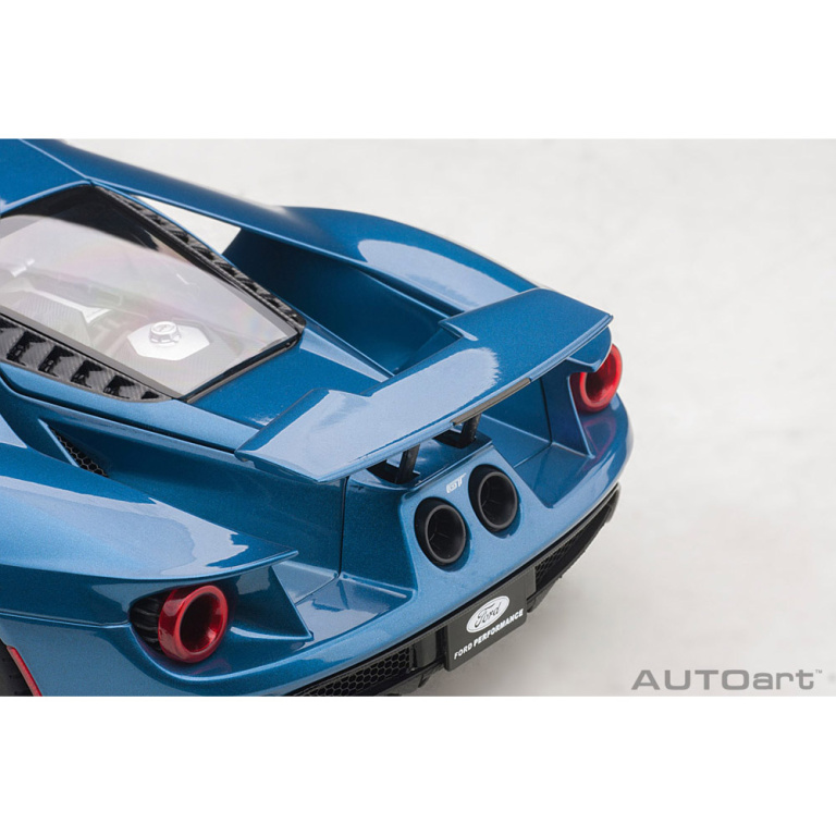 autoart - 1:18 ford gt 2017 (liquid blue)