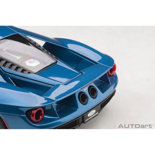 autoart - 1:18 ford gt 2017 (liquid blue)