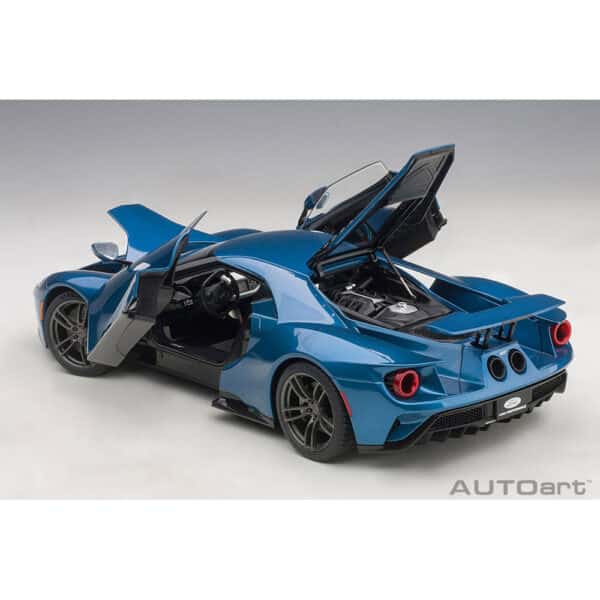 autoart - 1:18 ford gt 2017 (liquid blue)