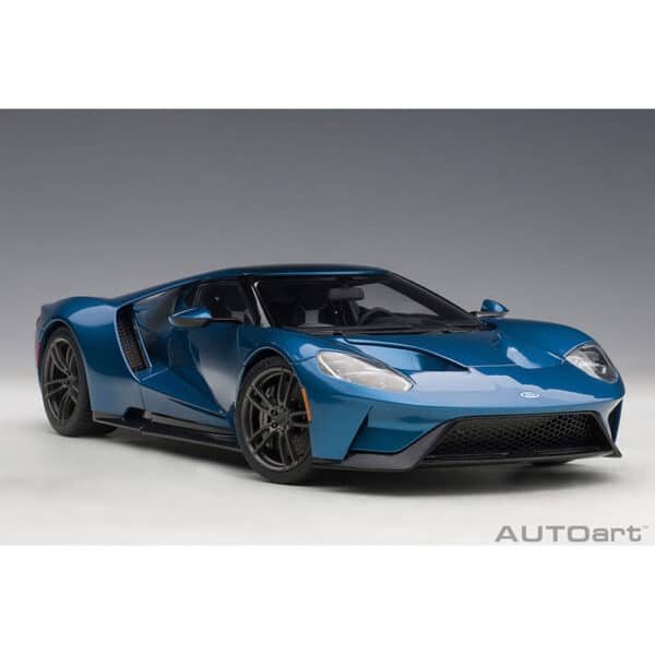 autoart - 1:18 ford gt 2017 (liquid blue)