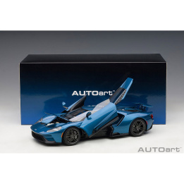 autoart - 1:18 ford gt 2017 (liquid blue)