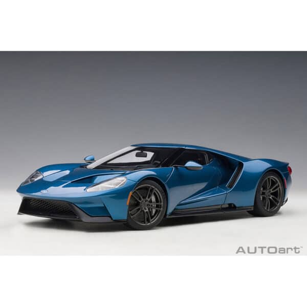 autoart - 1:18 ford gt 2017 (liquid blue)