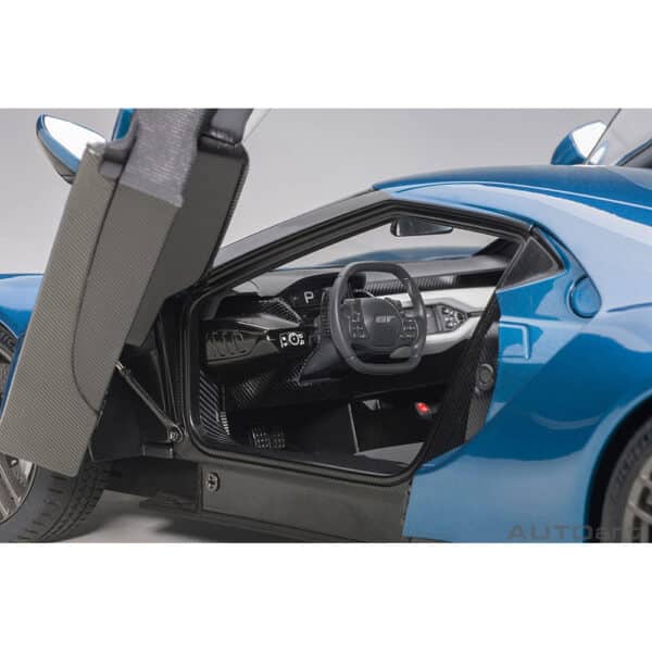autoart - 1:18 ford gt 2017 (liquid blue)