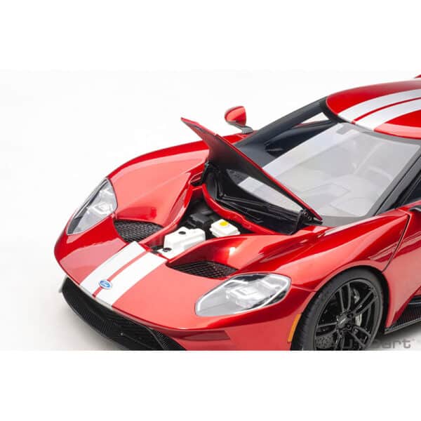autoart - 1:18 ford gt 2017 (liquid red)