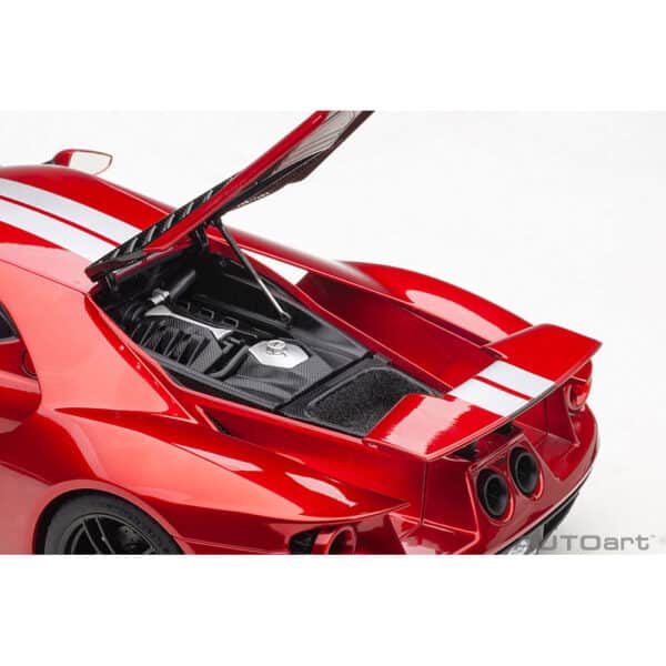 autoart - 1:18 ford gt 2017 (liquid red)