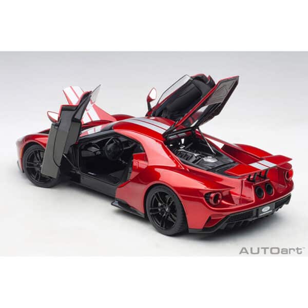 autoart - 1:18 ford gt 2017 (liquid red)