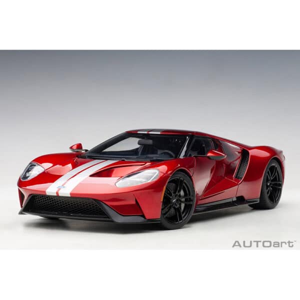 autoart - 1:18 ford gt 2017 (liquid red)