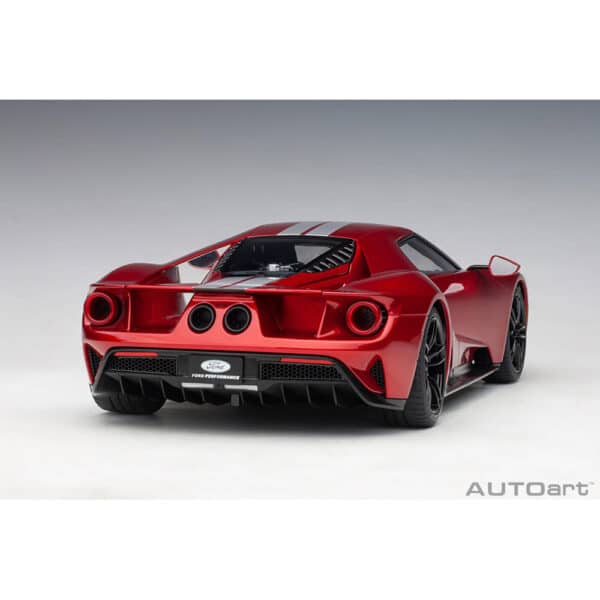 autoart - 1:18 ford gt 2017 (liquid red)
