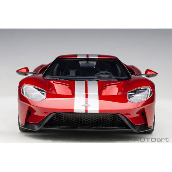 autoart - 1:18 ford gt 2017 (liquid red)