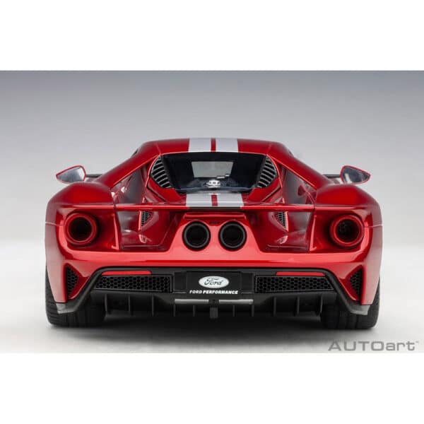 autoart - 1:18 ford gt 2017 (liquid red)