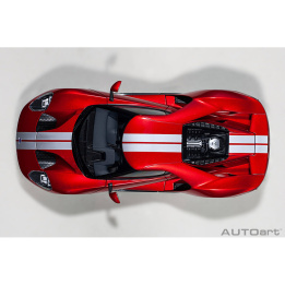 autoart - 1:18 ford gt 2017 (liquid red)