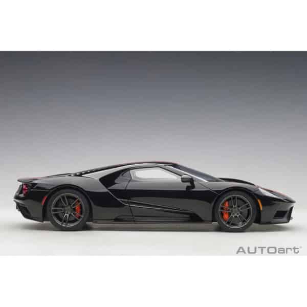 autoart - 1:18 ford gt 2017 (shadow black)