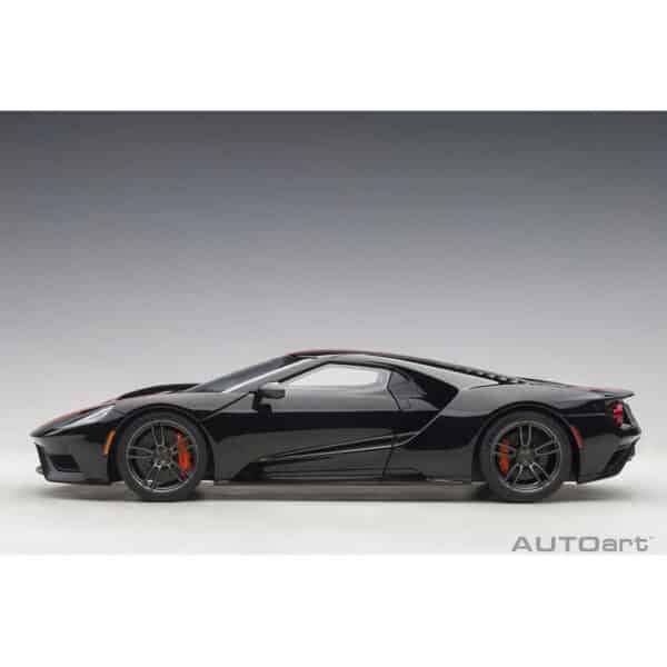 autoart - 1:18 ford gt 2017 (shadow black)