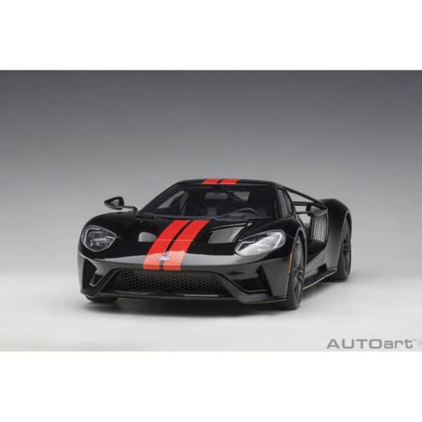 autoart - 1:18 ford gt 2017 (shadow black)