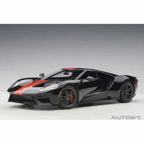 autoart - 1:18 ford gt 2017 (shadow black)