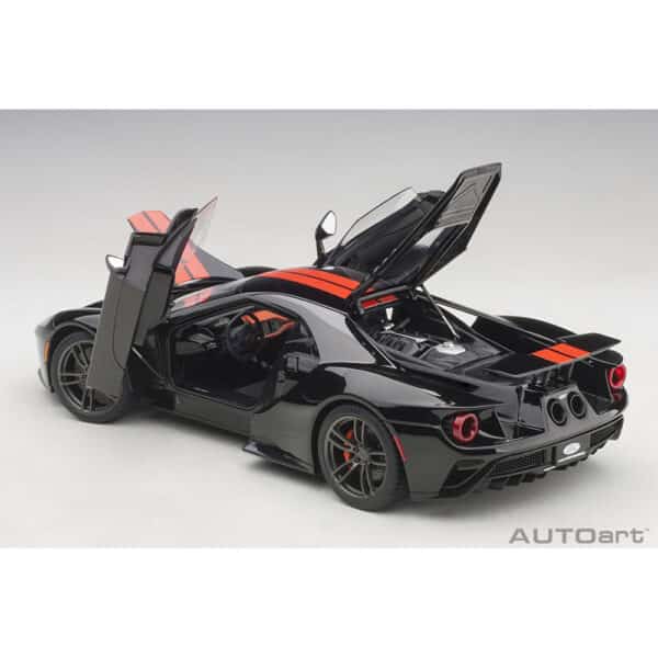 autoart - 1:18 ford gt 2017 (shadow black)