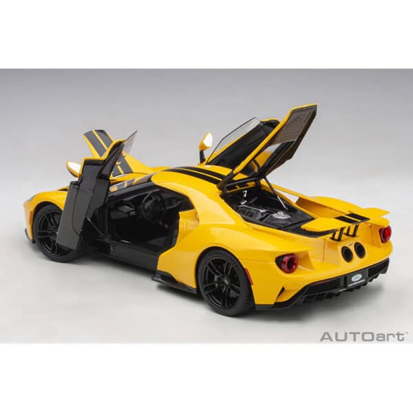 autoart - 1:18 ford gt 2017 (triple yellow)