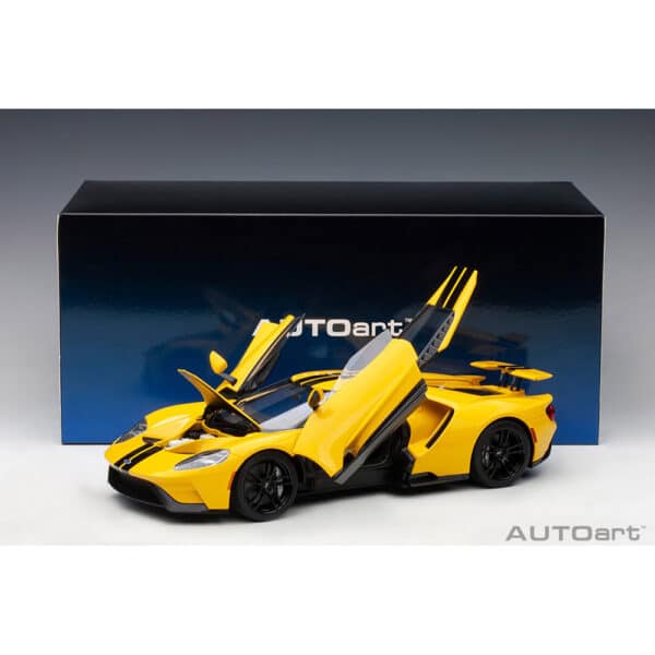 autoart - 1:18 ford gt 2017 (triple yellow)