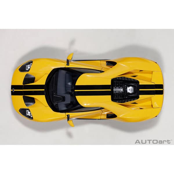 autoart - 1:18 ford gt 2017 (triple yellow)