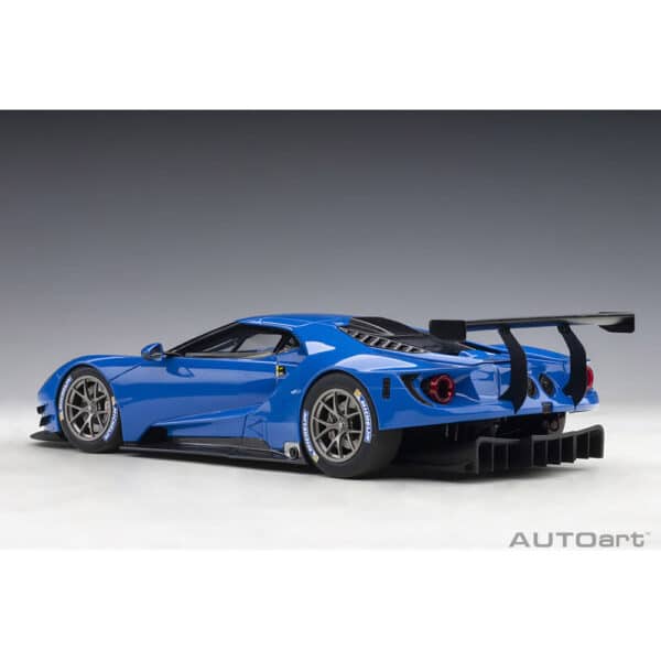 autoart - 1:18 ford gt gte plain body version (blue)