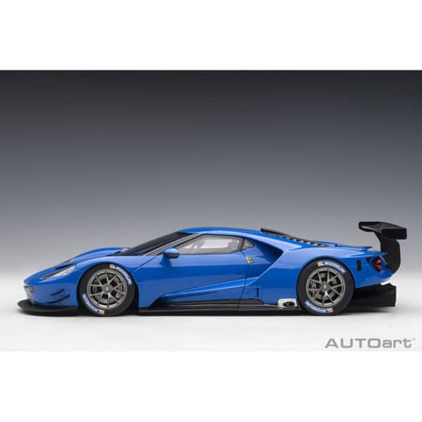 autoart - 1:18 ford gt gte plain body version (blue)