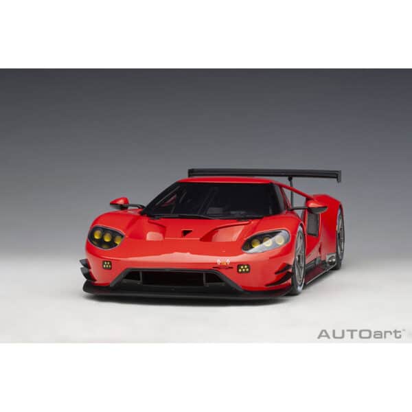 autoart - 1:18 ford gt gte plain body version (red)