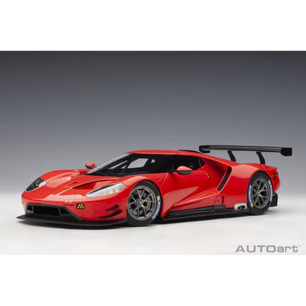 autoart - 1:18 ford gt gte plain body version (red)