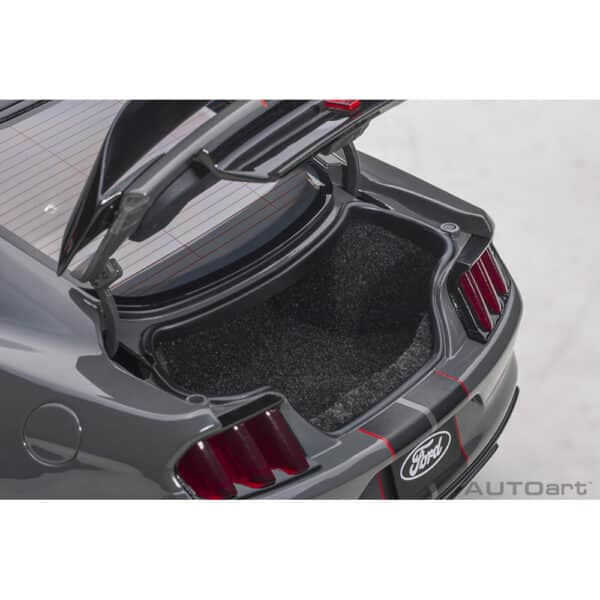 autoart - 1:18 ford mustang shelby gt-350r (lead foot grey)