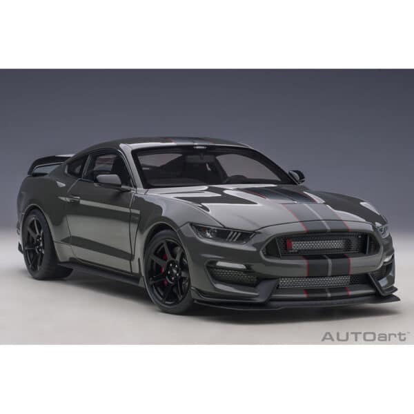 autoart - 1:18 ford mustang shelby gt-350r (lead foot grey)